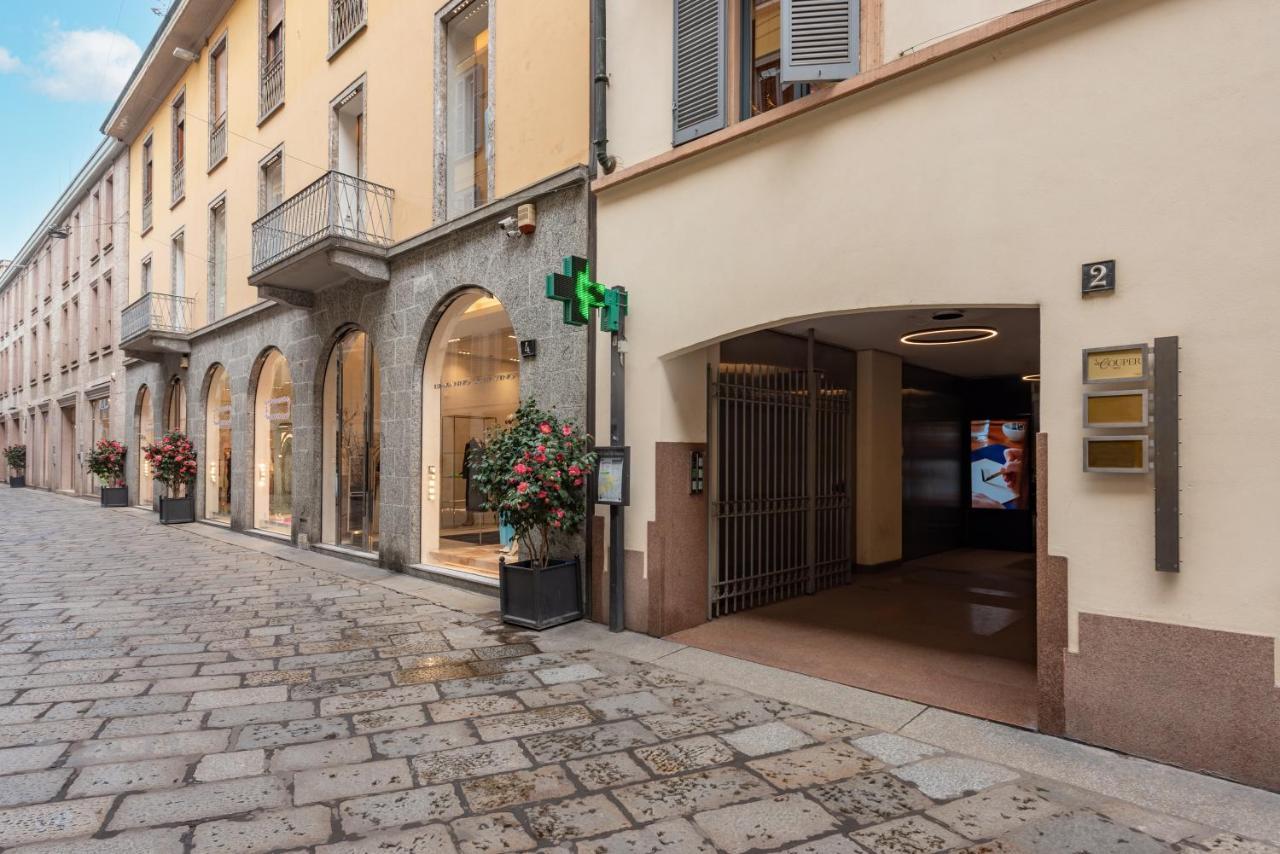 The Couper Spiga Hotell Milano Exteriör bild